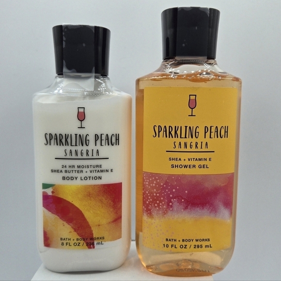 Bath & Body Works Sparkling Peach Sangria Set - Picture 4 of 4